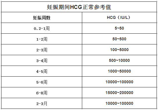 安琪儿血hcg检查